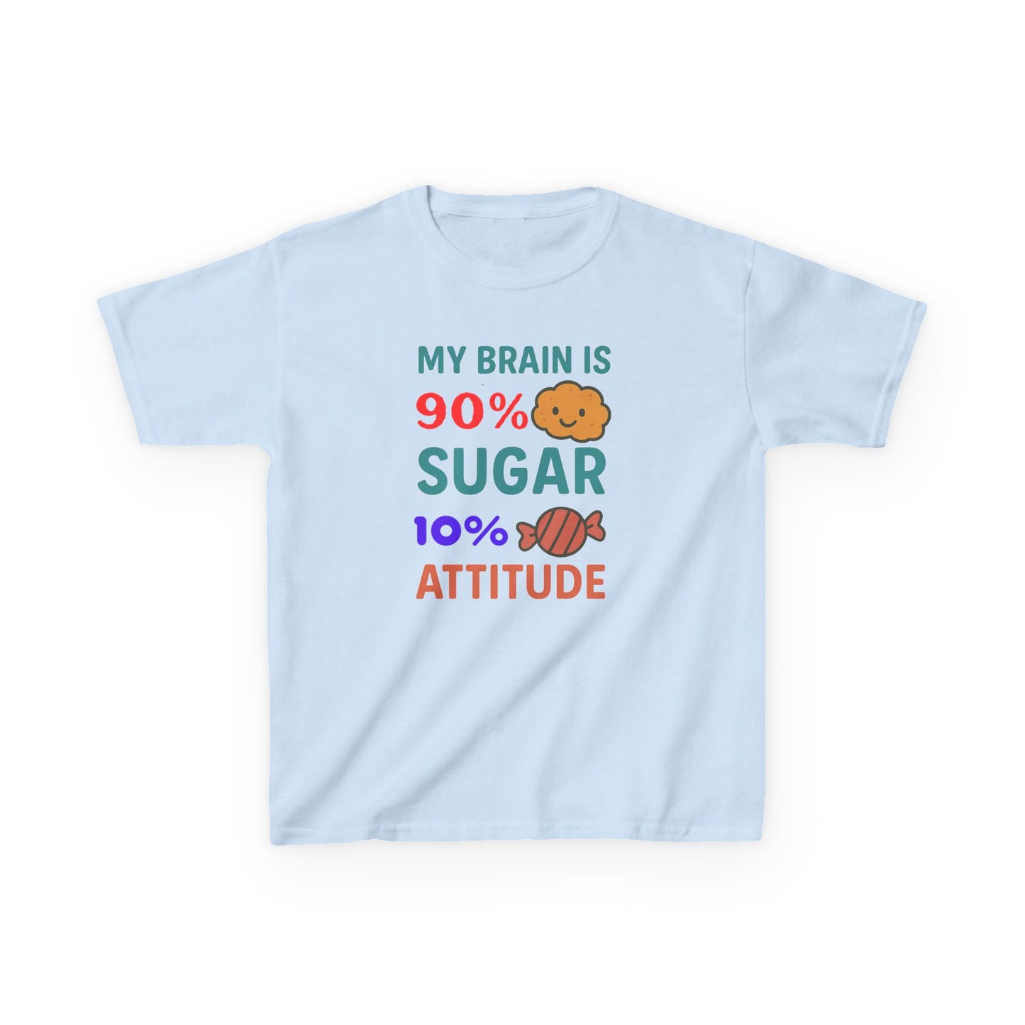 Fun Kids' Tee with Sweet Attitude