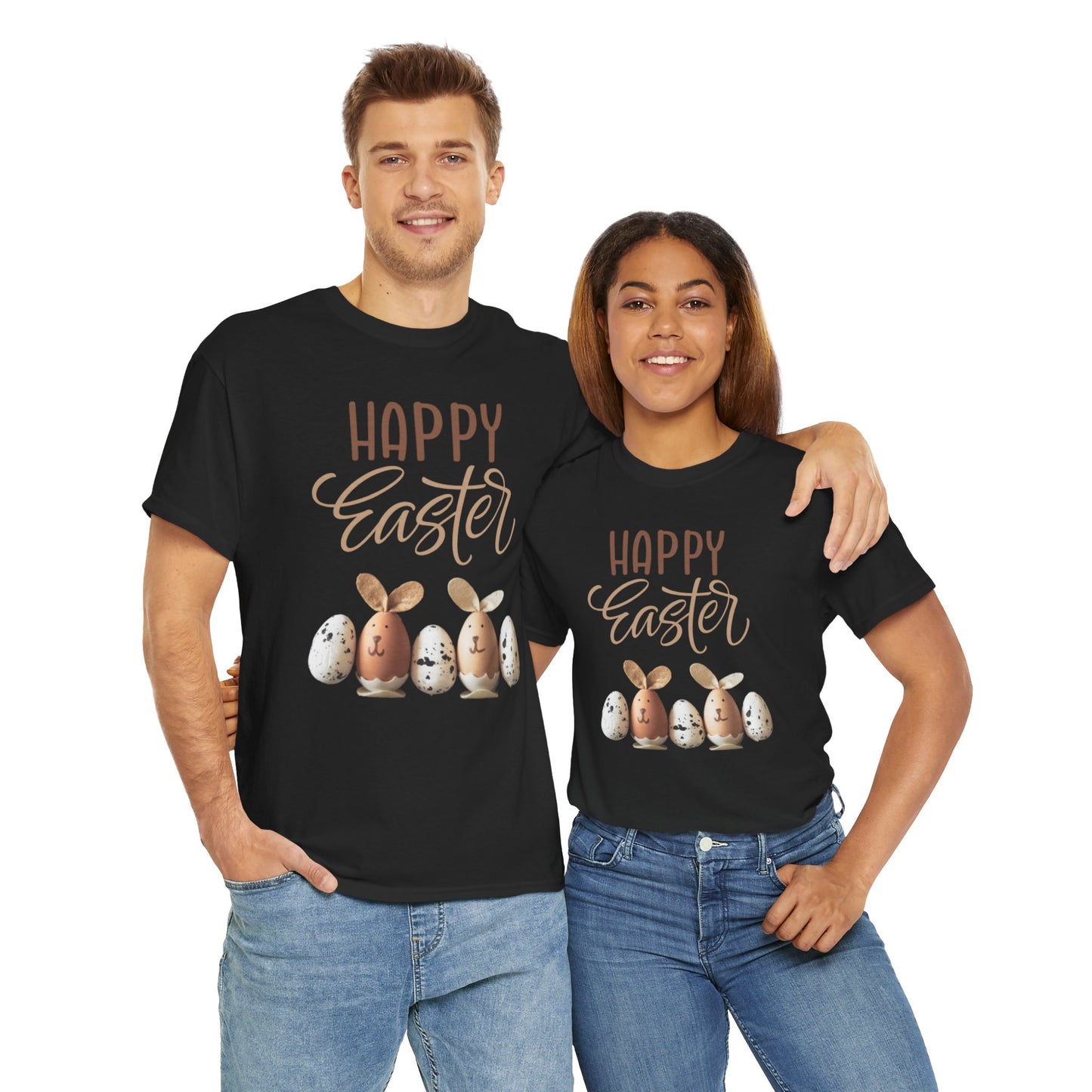 Happy Easter Unisex Heavy Cotton Tee