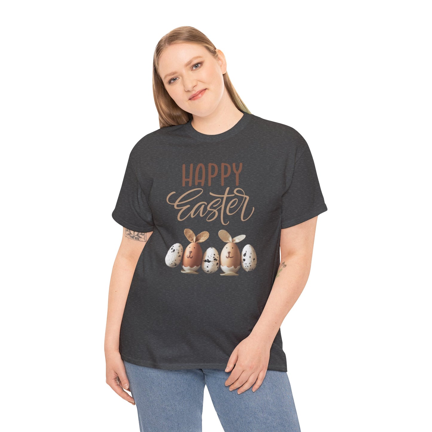 Happy Easter Unisex Heavy Cotton Tee