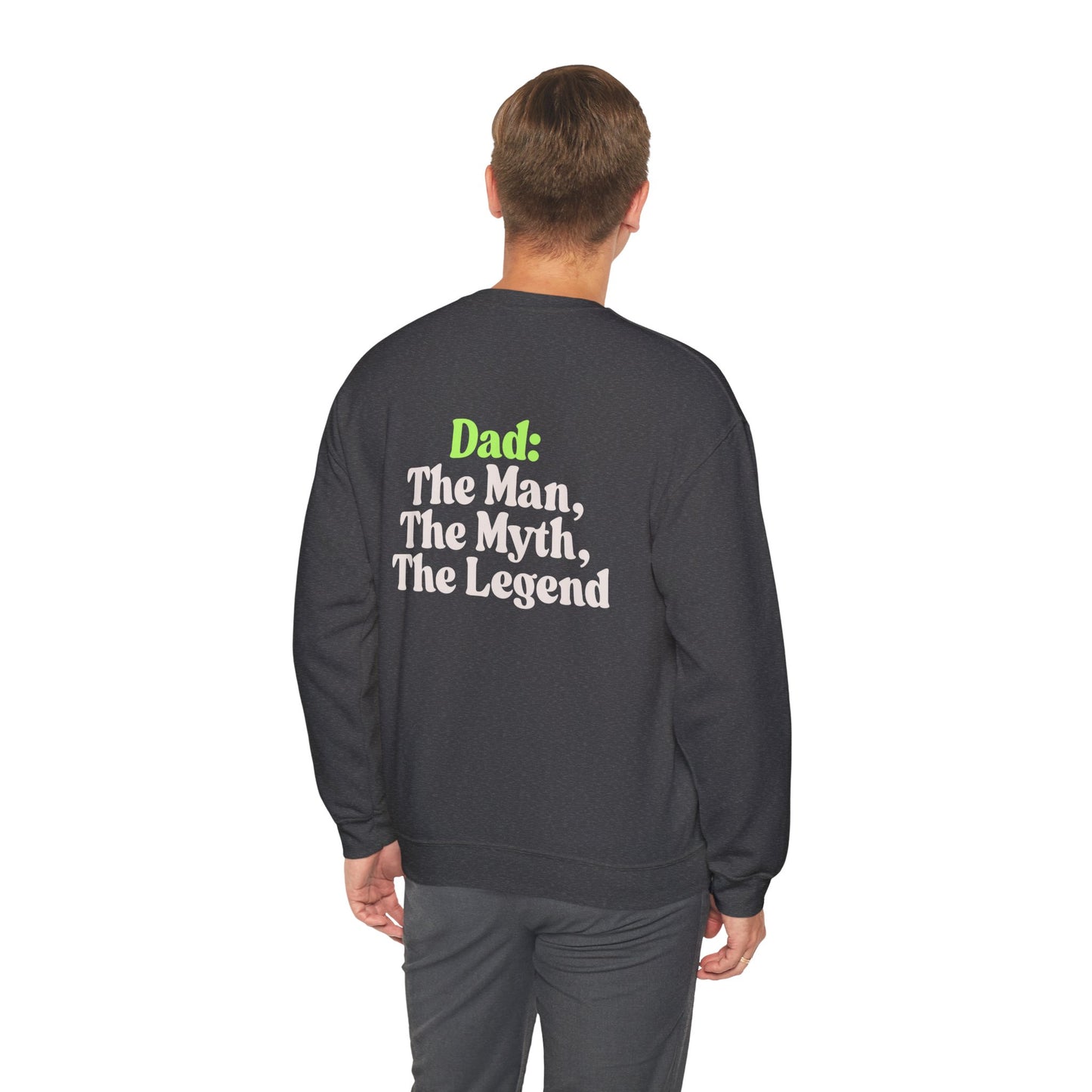 Gift for Dad, Father's Day Apparel, Casual Wear, Dad's Birthday Gift - Print on the back only