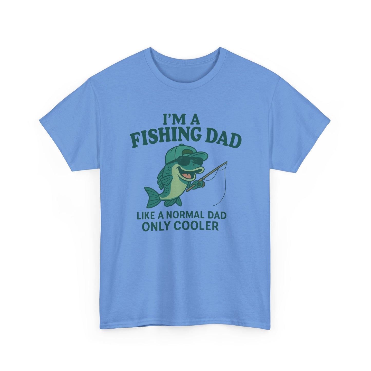 Fishing Dad Humor Tee - Perfect Gift for Father's Day, Fishing Enthusiasts, Casual Wear, Family Gatherings, Summer Fun