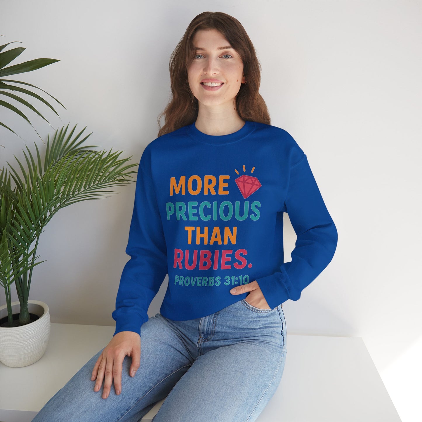 Inspirational Proverbs Sweatshirt | Cozy Crewneck | Gifts for Friends, Bible Verse Apparel, Faith Fashion, Unisex Clothing