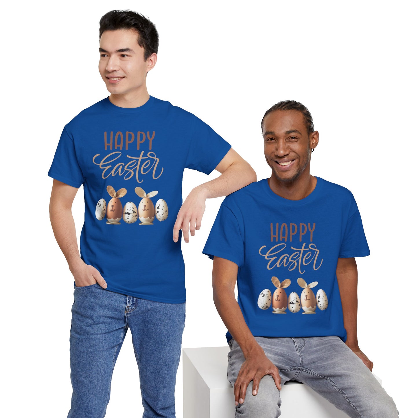 Happy Easter Unisex Heavy Cotton Tee