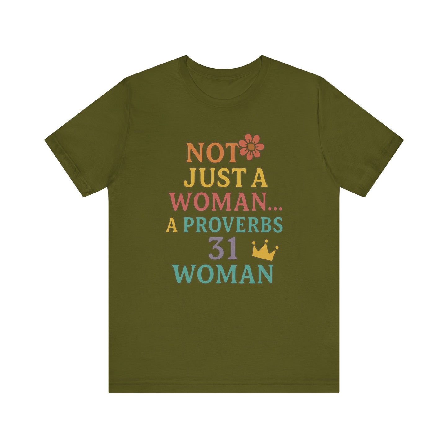 Proverbs 31 Woman Tee, Empowerment Shirt, Faith-Based Gift, Christian Apparel, Inspirational Clothing, Modest Fashion