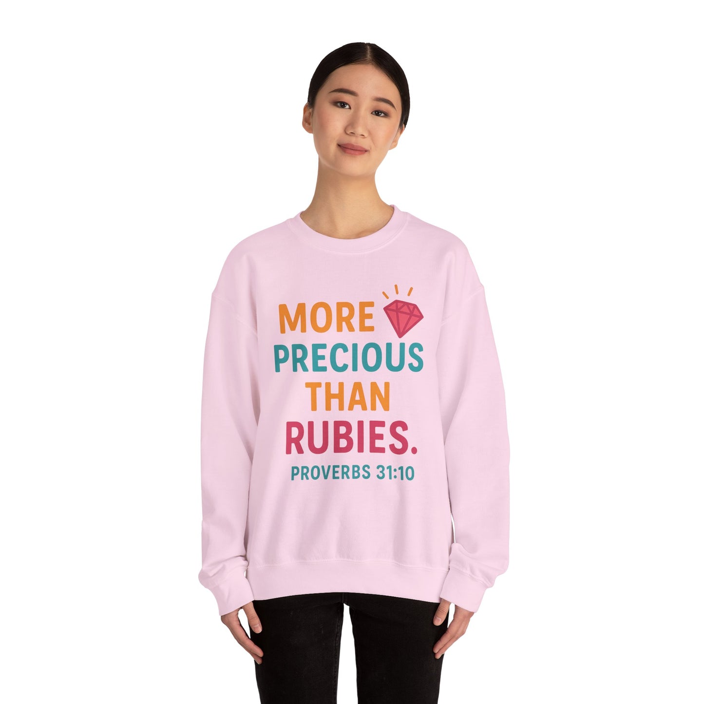 Inspirational Proverbs Sweatshirt | Cozy Crewneck | Gifts for Friends, Bible Verse Apparel, Faith Fashion, Unisex Clothing