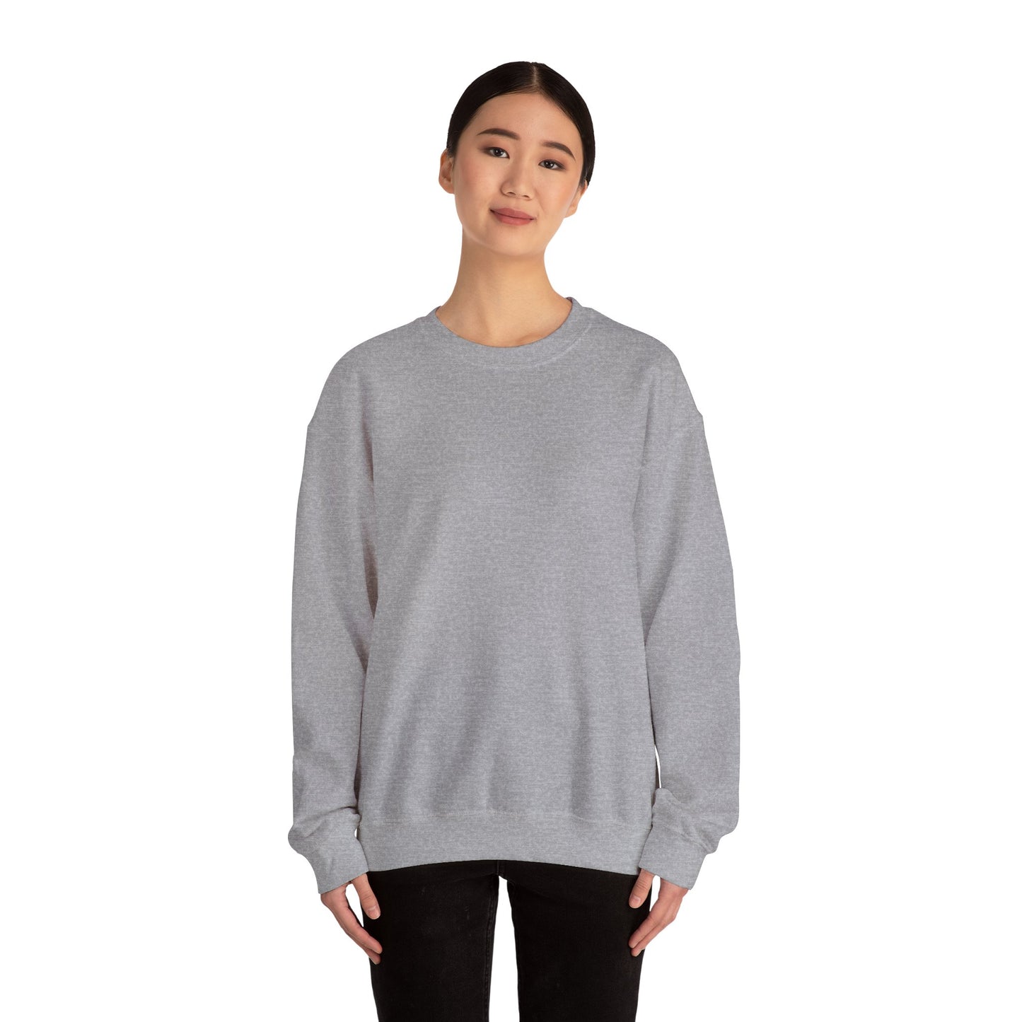 Running Late Is My Cardio Unisex Crewneck Sweatshirt - Cozy Activewear for Fitness Enthusiasts - Back print only