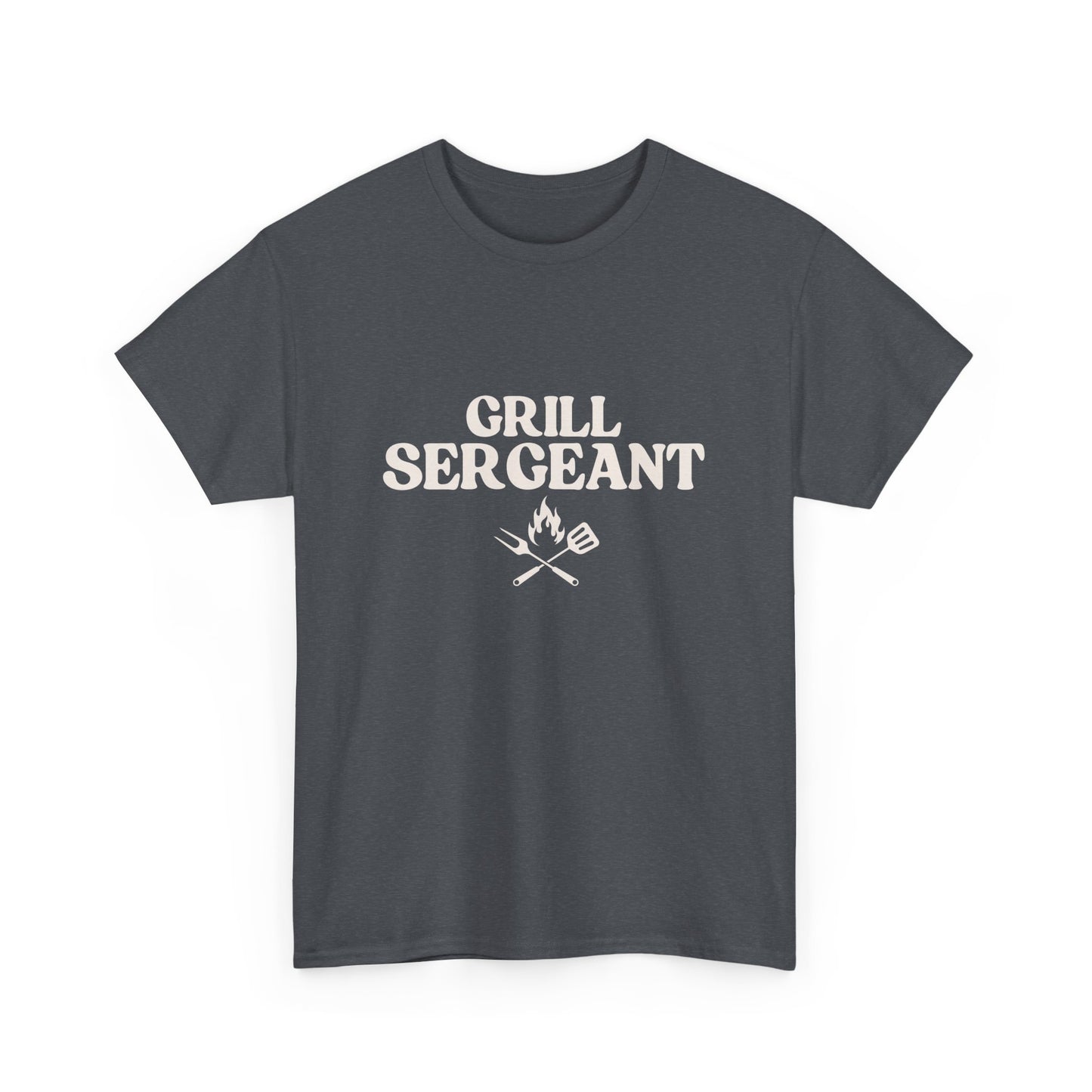 Unisex Cotton Tee - Grill Sergeant, Funny BBQ Shirt, Father's Day Gift, Cookout Apparel, Summer Party Wear, Casual T-Shirt