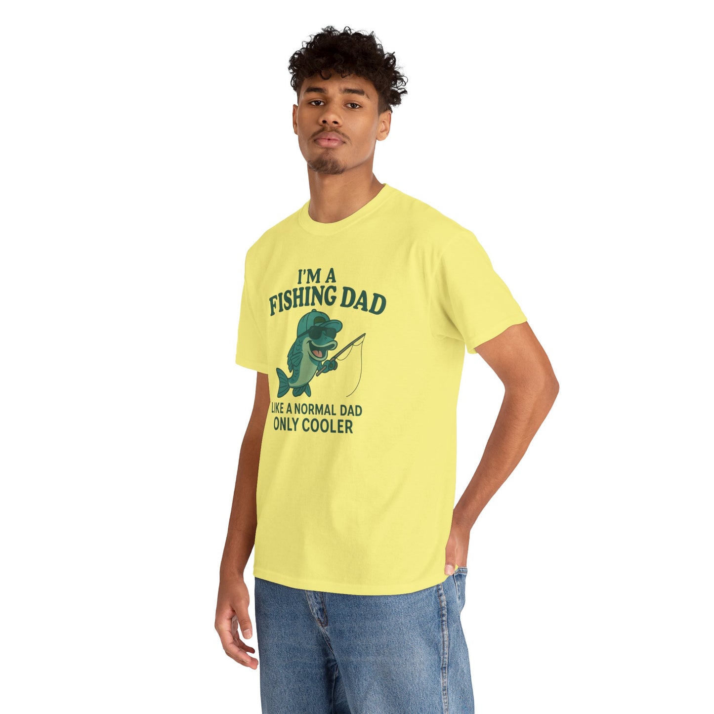 Fishing Dad Humor Tee - Perfect Gift for Father's Day, Fishing Enthusiasts, Casual Wear, Family Gatherings, Summer Fun