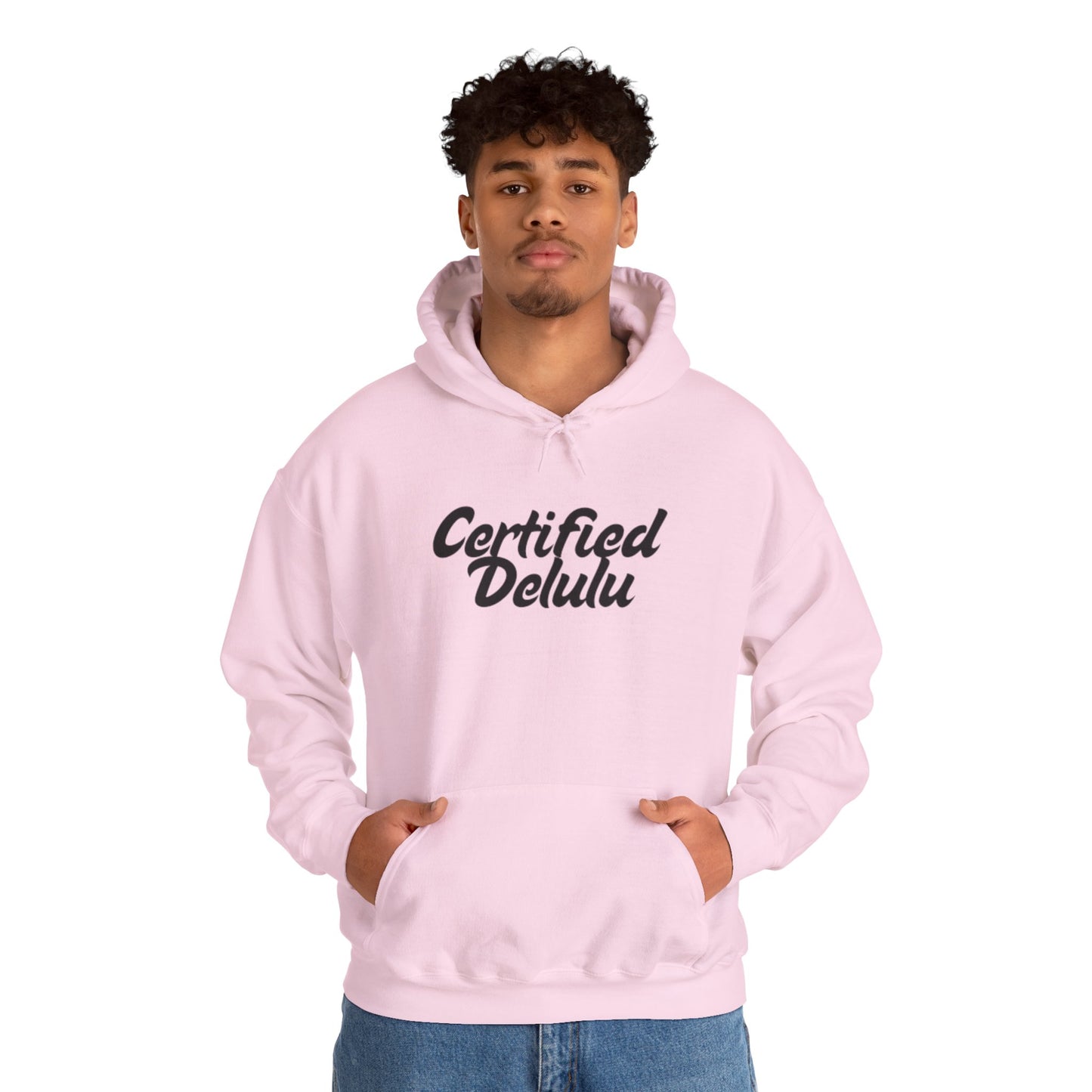 Certified Delulu Unisex Hoodie - Cozy Sweatshirt for Everyday Comfort