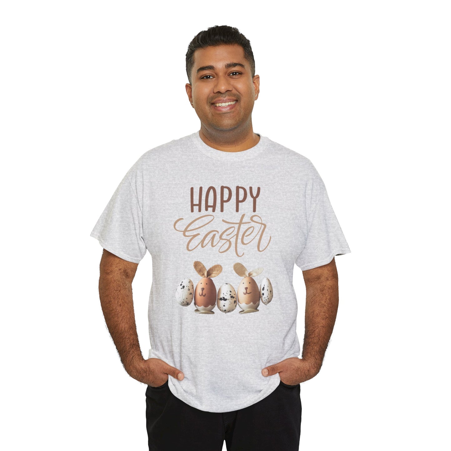 Happy Easter Unisex Heavy Cotton Tee