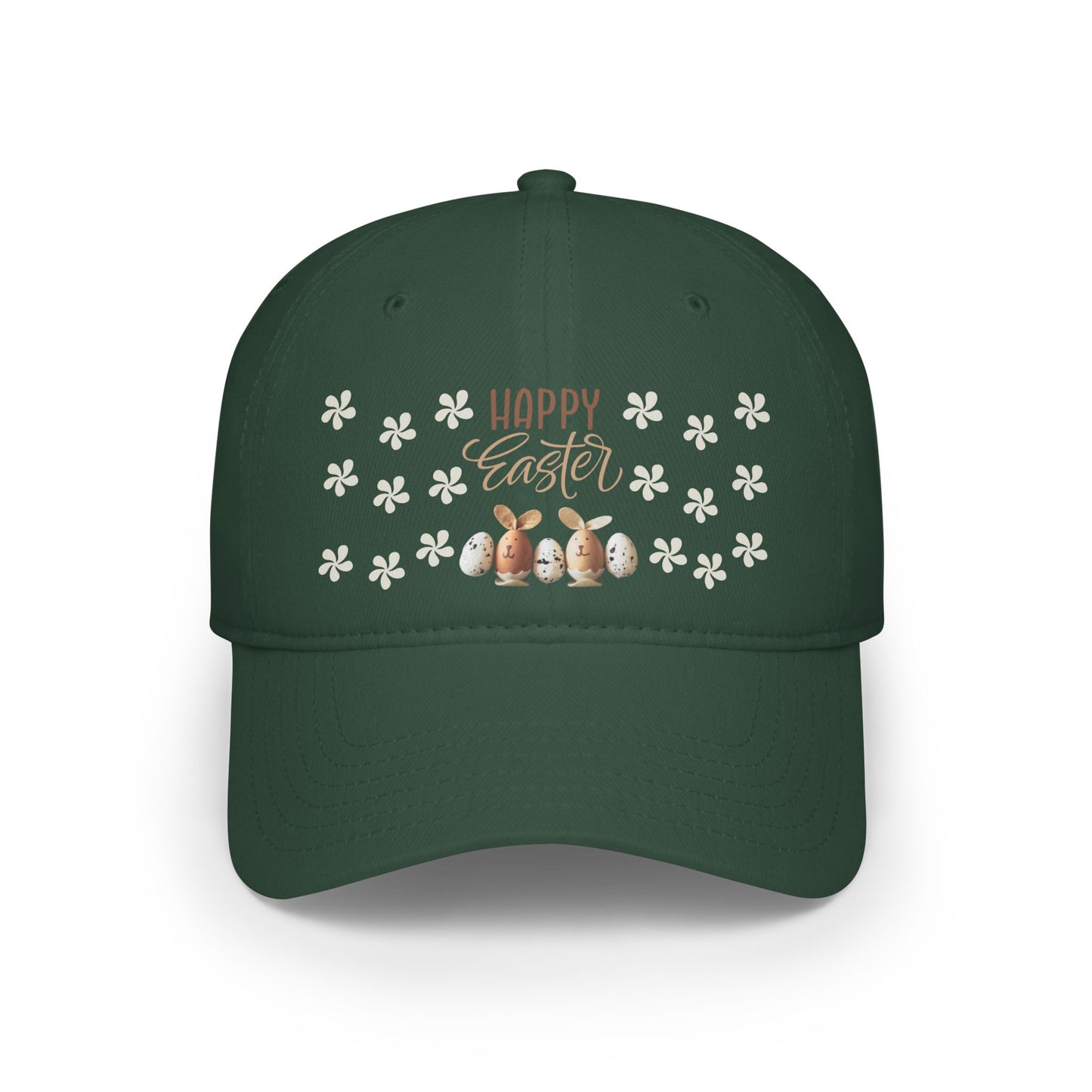 Happy Easter Low Profile Baseball Cap - Festive Spring Accessory
