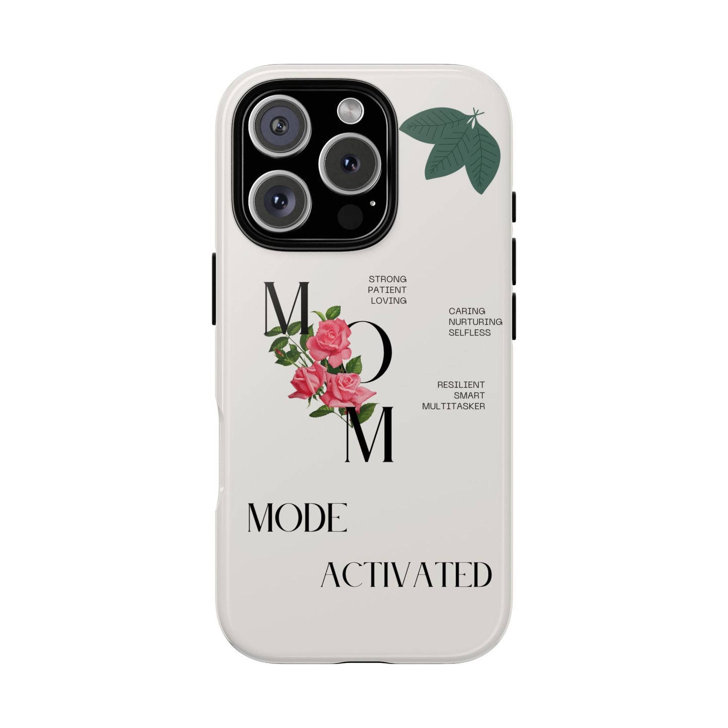 Personalized Phone Case for Moms | Mode Activated | Gift for Mother's Day, Birthday, Resilient, Loving, Durable