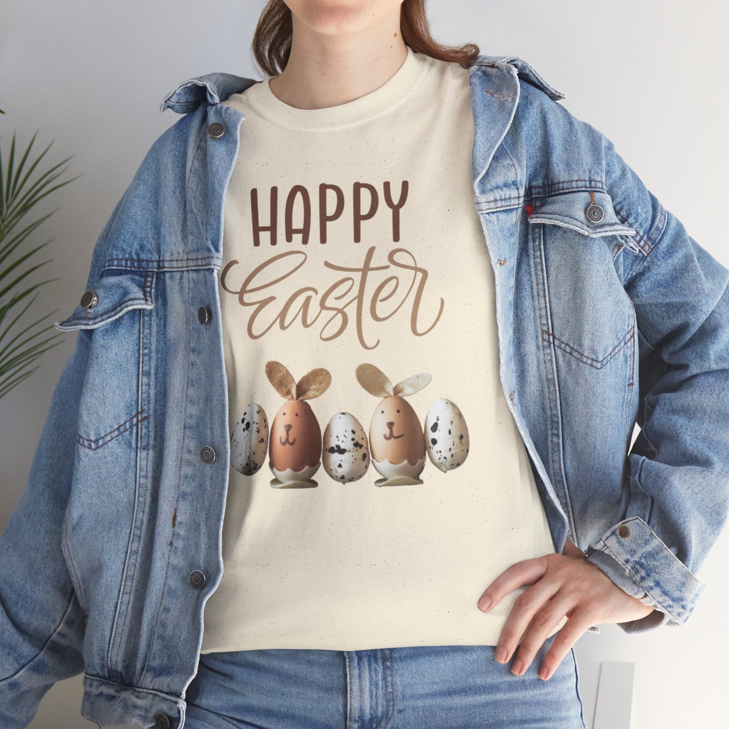 Happy Easter Unisex Heavy Cotton Tee