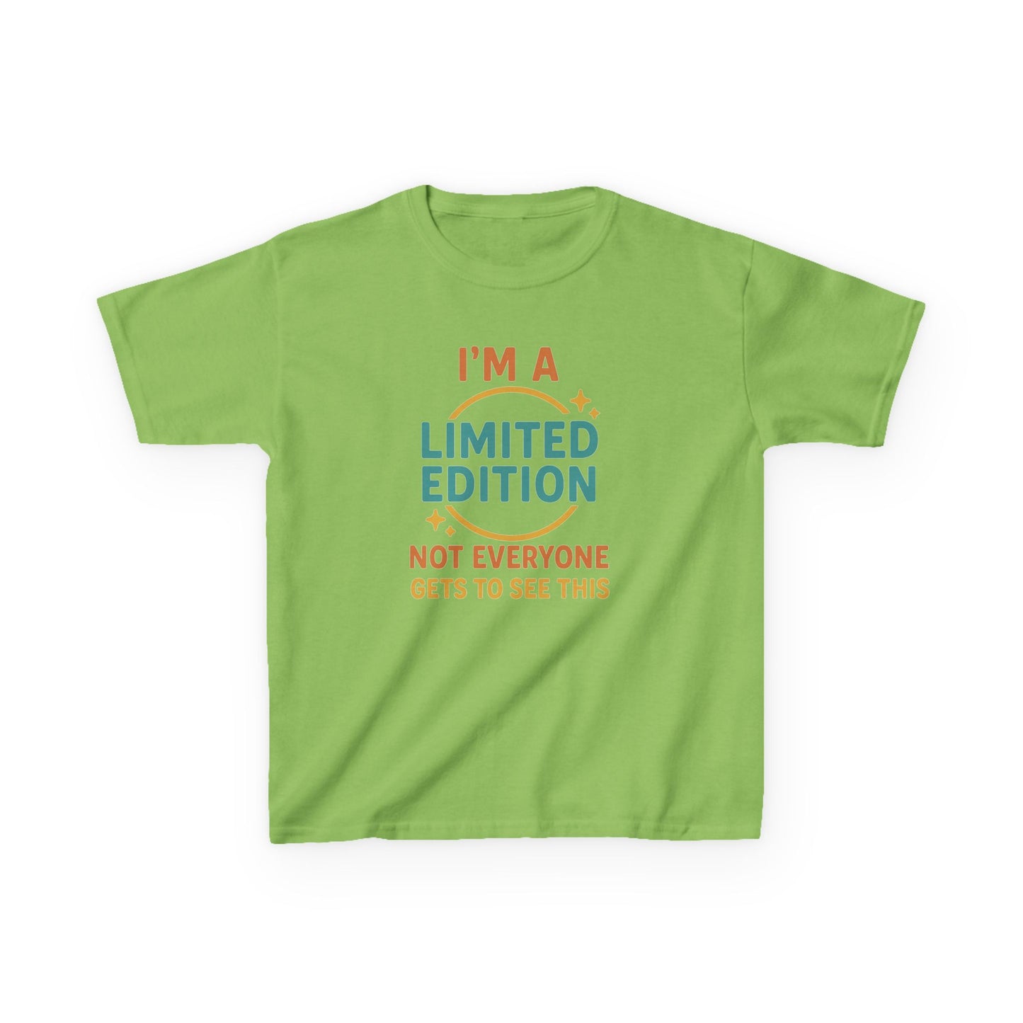 Limited Edition Kids Tee, Fun T-Shirt for Kids, Unique Gift for Birthdays, Playful Cotton Tee, Youth Apparel