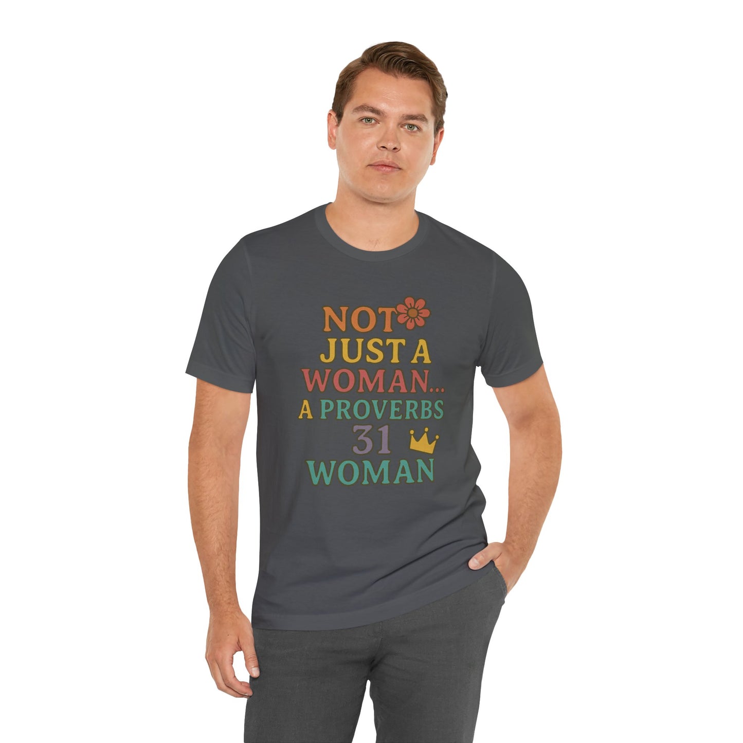 Proverbs 31 Woman Tee, Empowerment Shirt, Faith-Based Gift, Christian Apparel, Inspirational Clothing, Modest Fashion