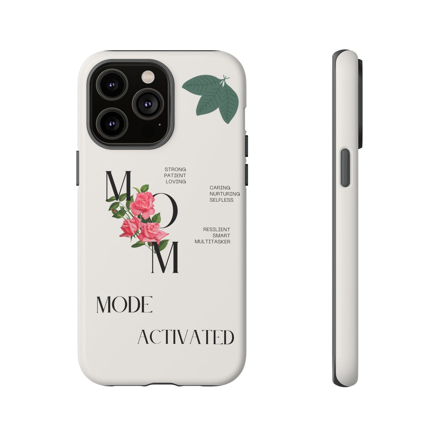 Personalized Phone Case for Moms | Mode Activated | Gift for Mother's Day, Birthday, Resilient, Loving, Durable