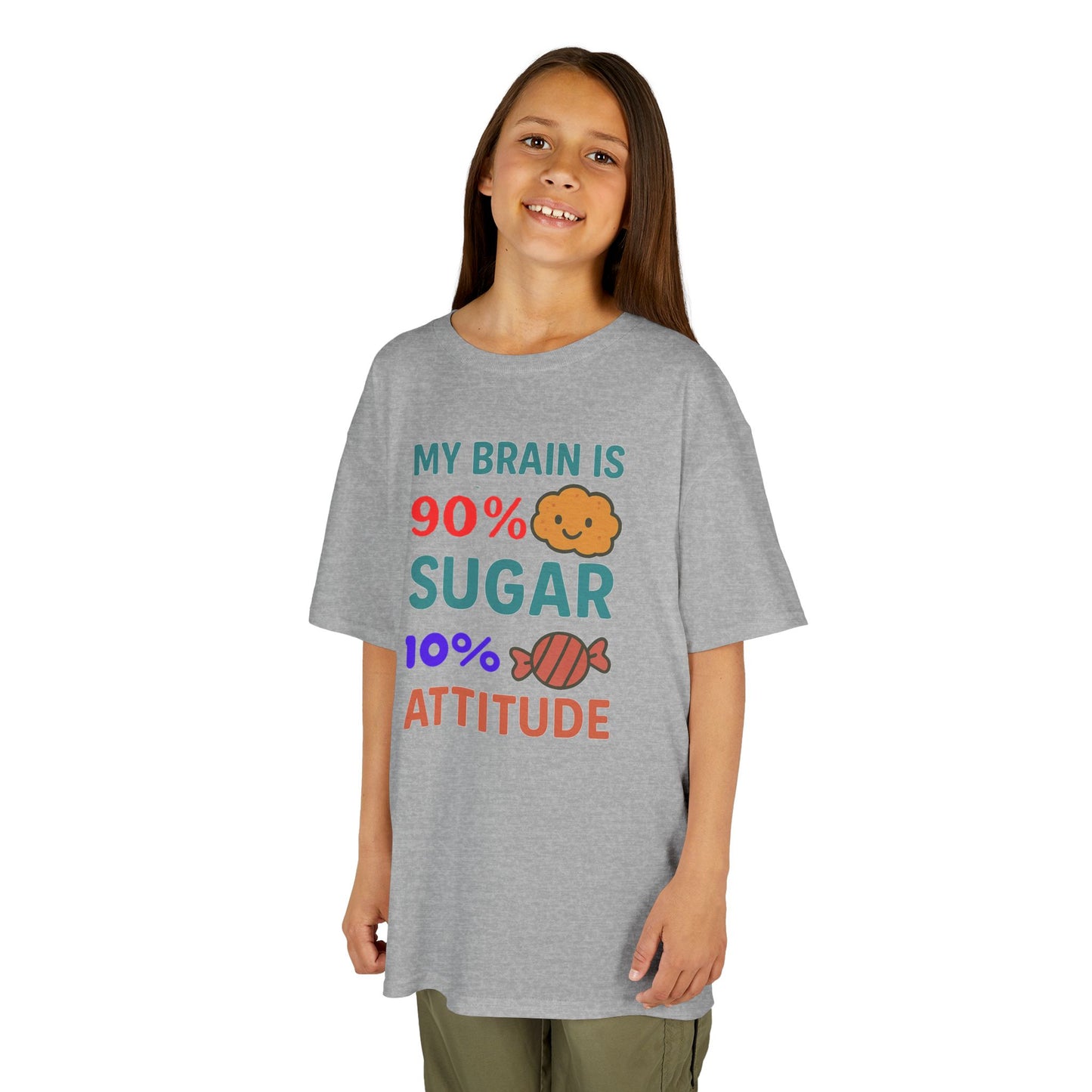 Fun Kids' Tee with Sweet Attitude