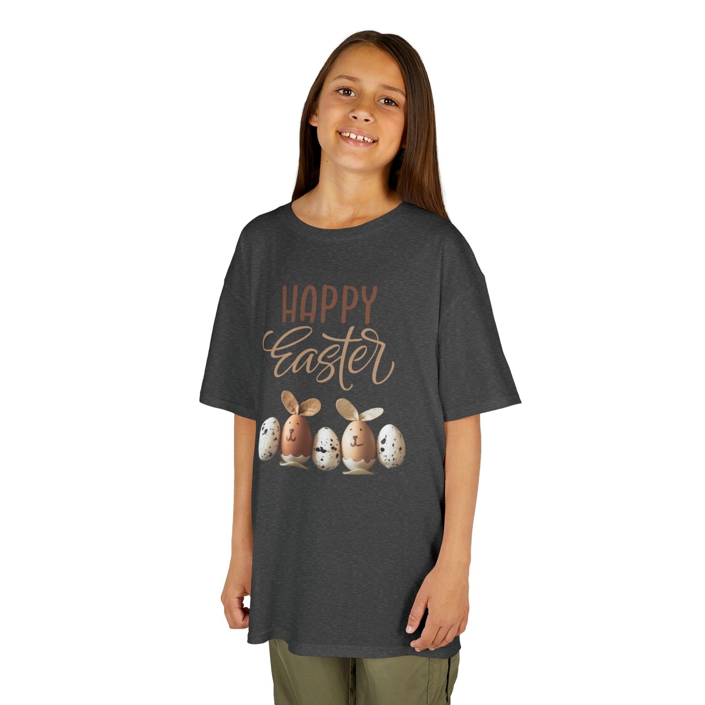 Happy Easter Kids Heavy Cotton Tee