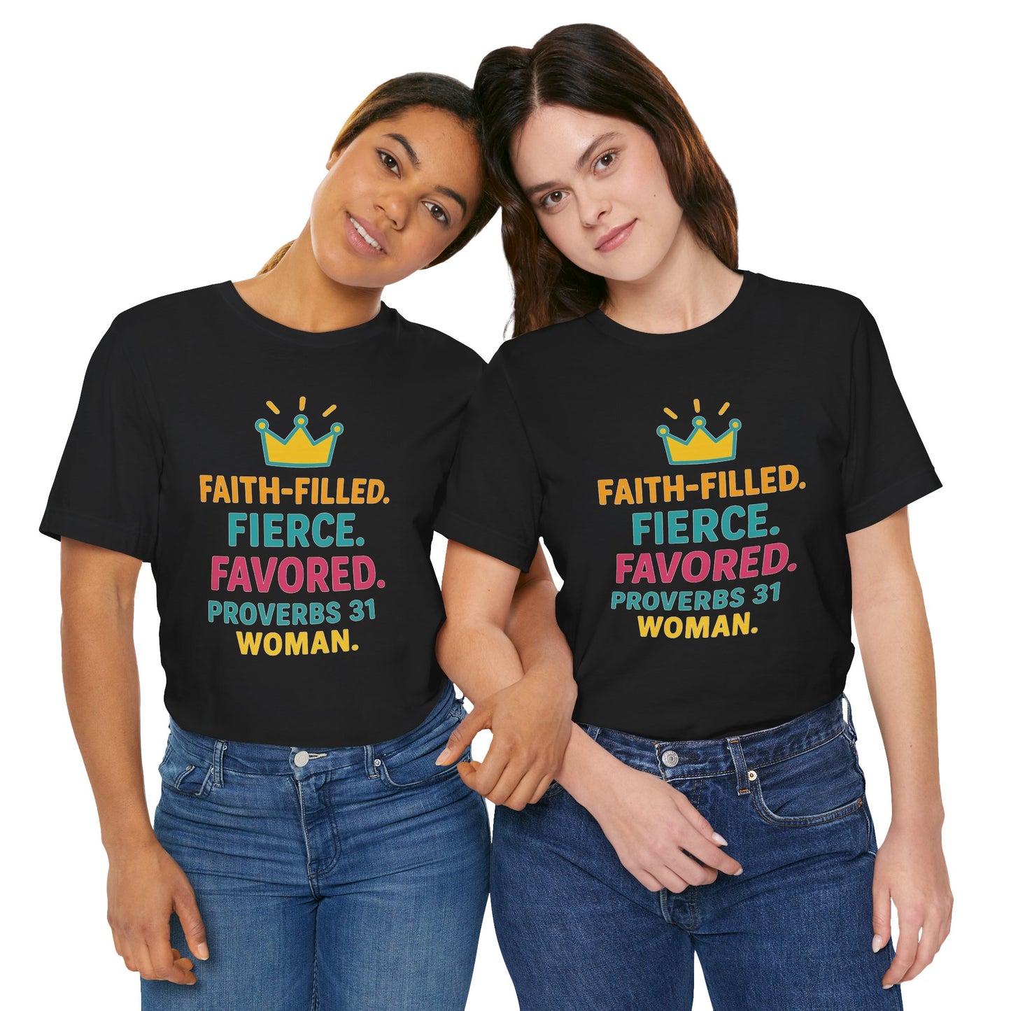 Faith-Filled Proverbs 31 Unisex Tee, Inspirational T-Shirt, Christian Apparel, Faith-Based Gifts, Motivational Top