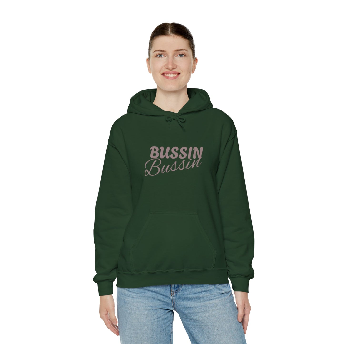 Bussin Unisex Heavy Blend Hoodie - Cozy, Trendy & Comfortable Sweatshirt