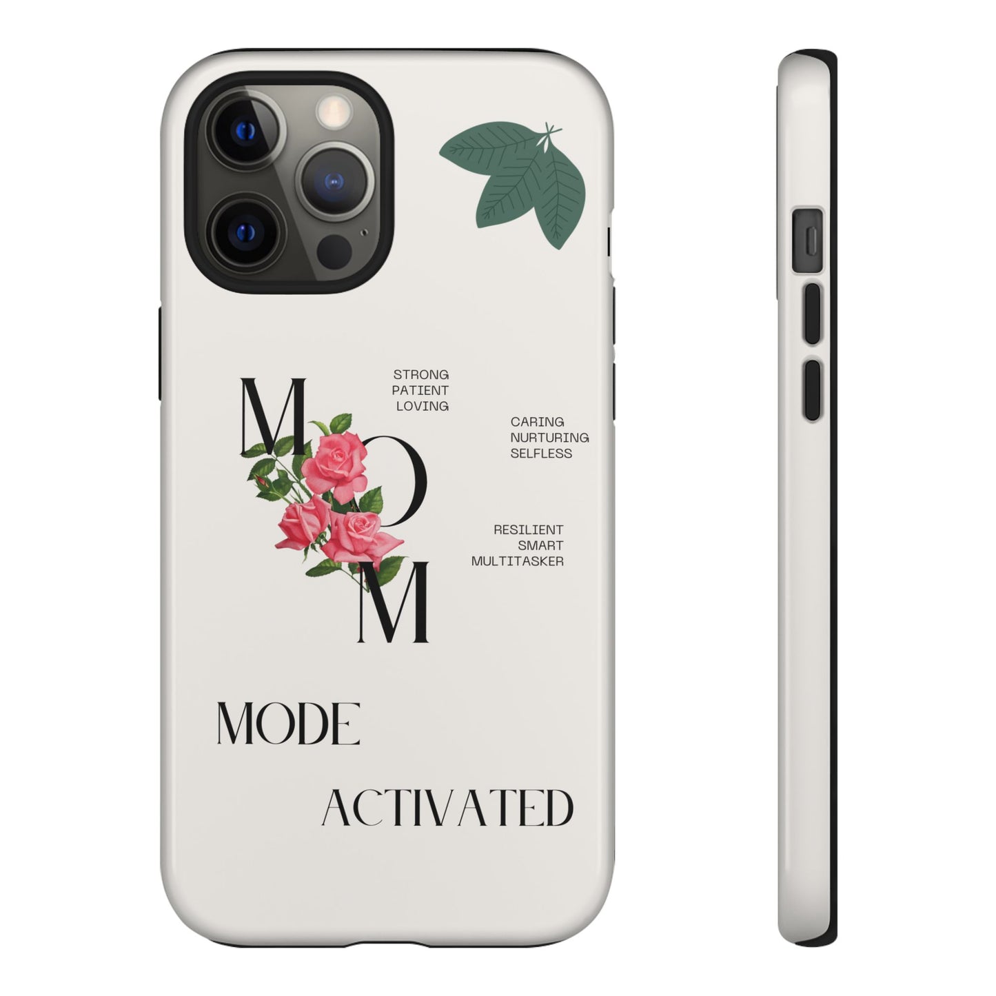 Personalized Phone Case for Moms | Mode Activated | Gift for Mother's Day, Birthday, Resilient, Loving, Durable
