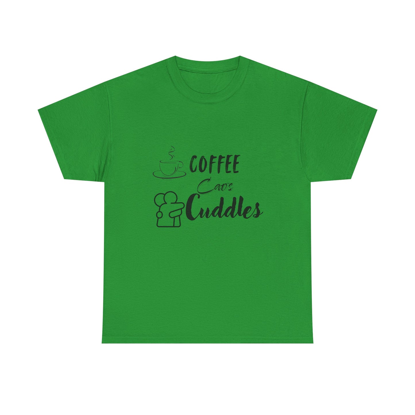 Coffee Cuddles Unisex Heavy Cotton Tee- Men