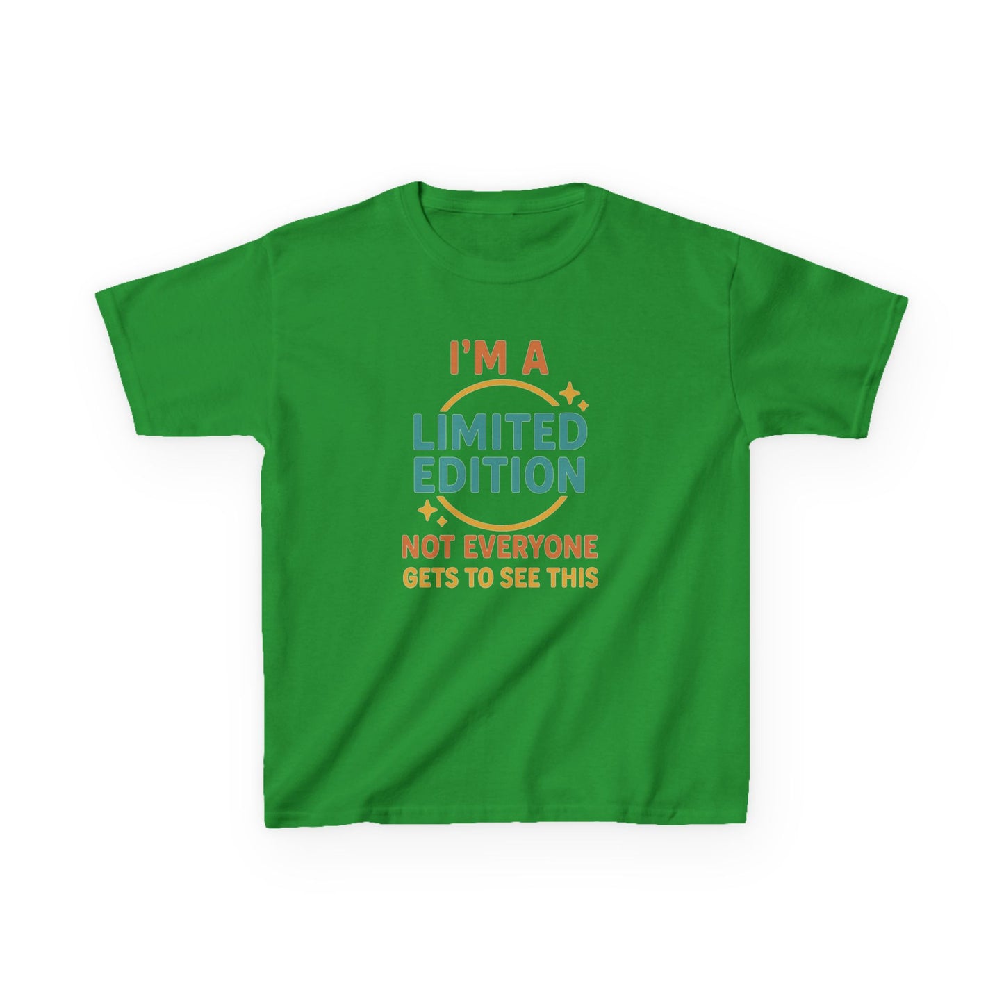 Limited Edition Kids Tee, Fun T-Shirt for Kids, Unique Gift for Birthdays, Playful Cotton Tee, Youth Apparel