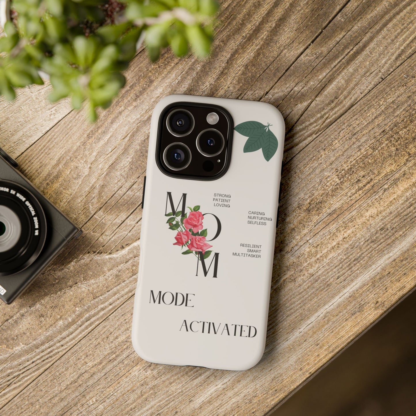Personalized Phone Case for Moms | Mode Activated | Gift for Mother's Day, Birthday, Resilient, Loving, Durable
