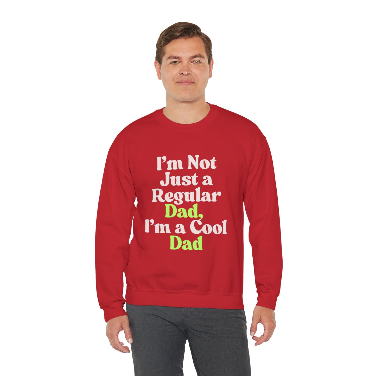Cool Dad Crewneck Sweatshirt | Unisex Gift for Father's Day, Dad's Birthday, Casual Wear, Funny Gifts for Dads, Relaxed Fit