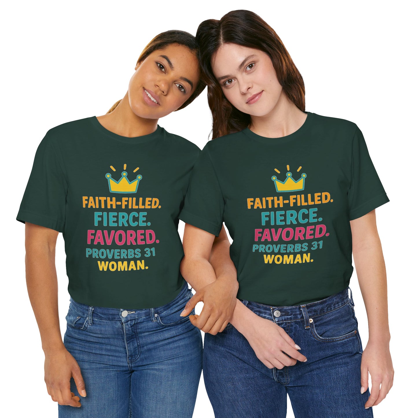 Faith-Filled Proverbs 31 Unisex Tee, Inspirational T-Shirt, Christian Apparel, Faith-Based Gifts, Motivational Top