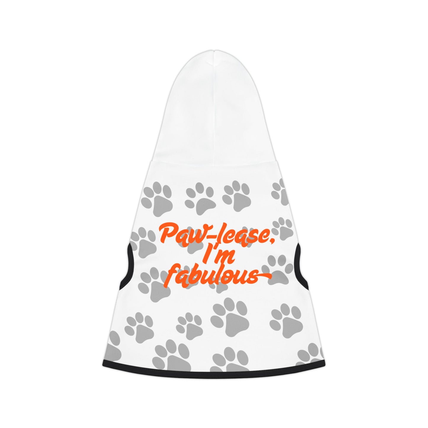 Fabulous Paw Print Pet Hoodie - Cozy & Stylish Dog or Cat Apparel