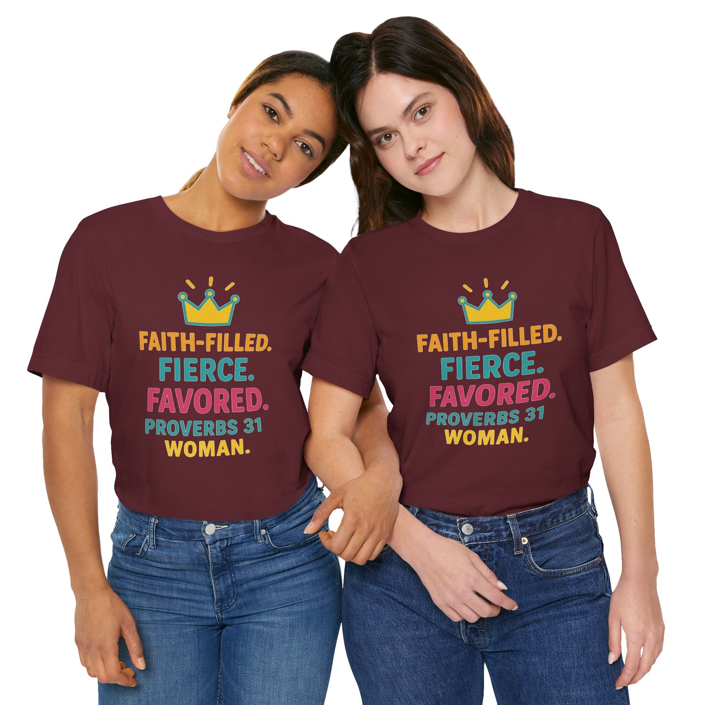 Faith-Filled Proverbs 31 Unisex Tee, Inspirational T-Shirt, Christian Apparel, Faith-Based Gifts, Motivational Top