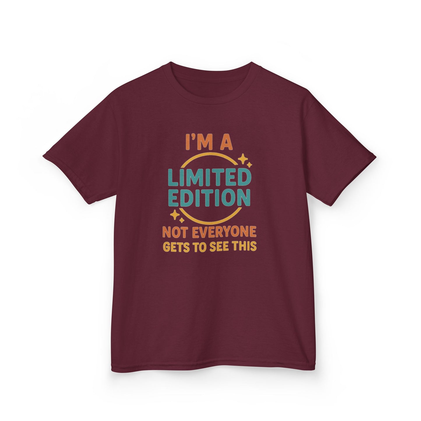 Limited Edition Kids Tee, Fun T-Shirt for Kids, Unique Gift for Birthdays, Playful Cotton Tee, Youth Apparel