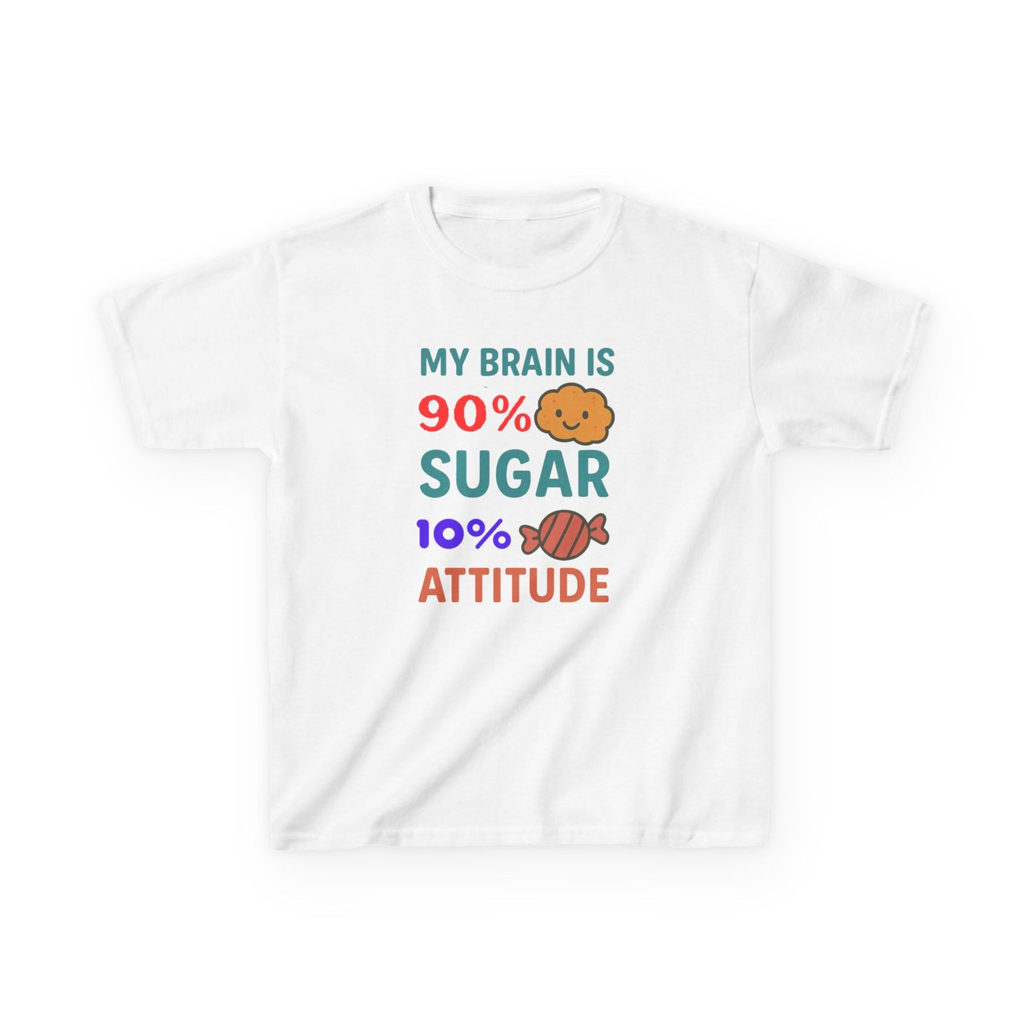Fun Kids' Tee with Sweet Attitude