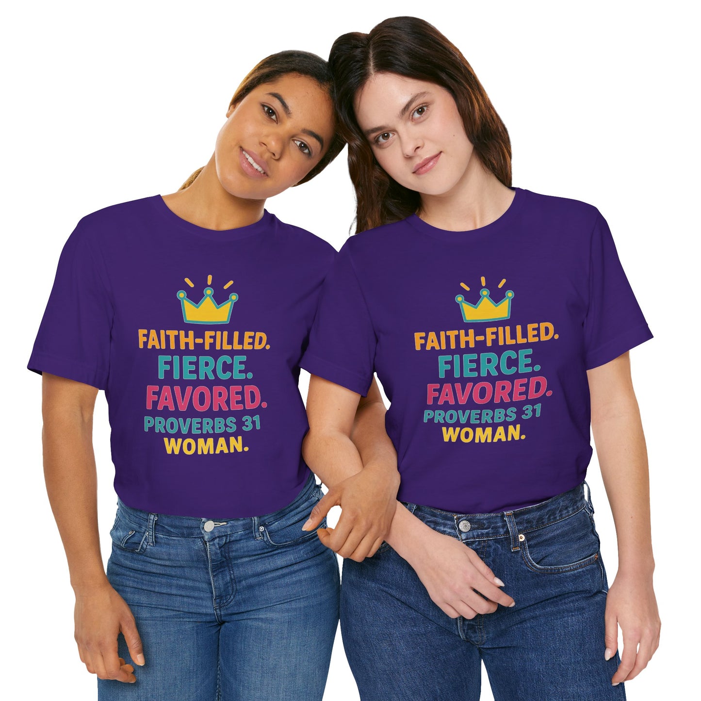Faith-Filled Proverbs 31 Unisex Tee, Inspirational T-Shirt, Christian Apparel, Faith-Based Gifts, Motivational Top