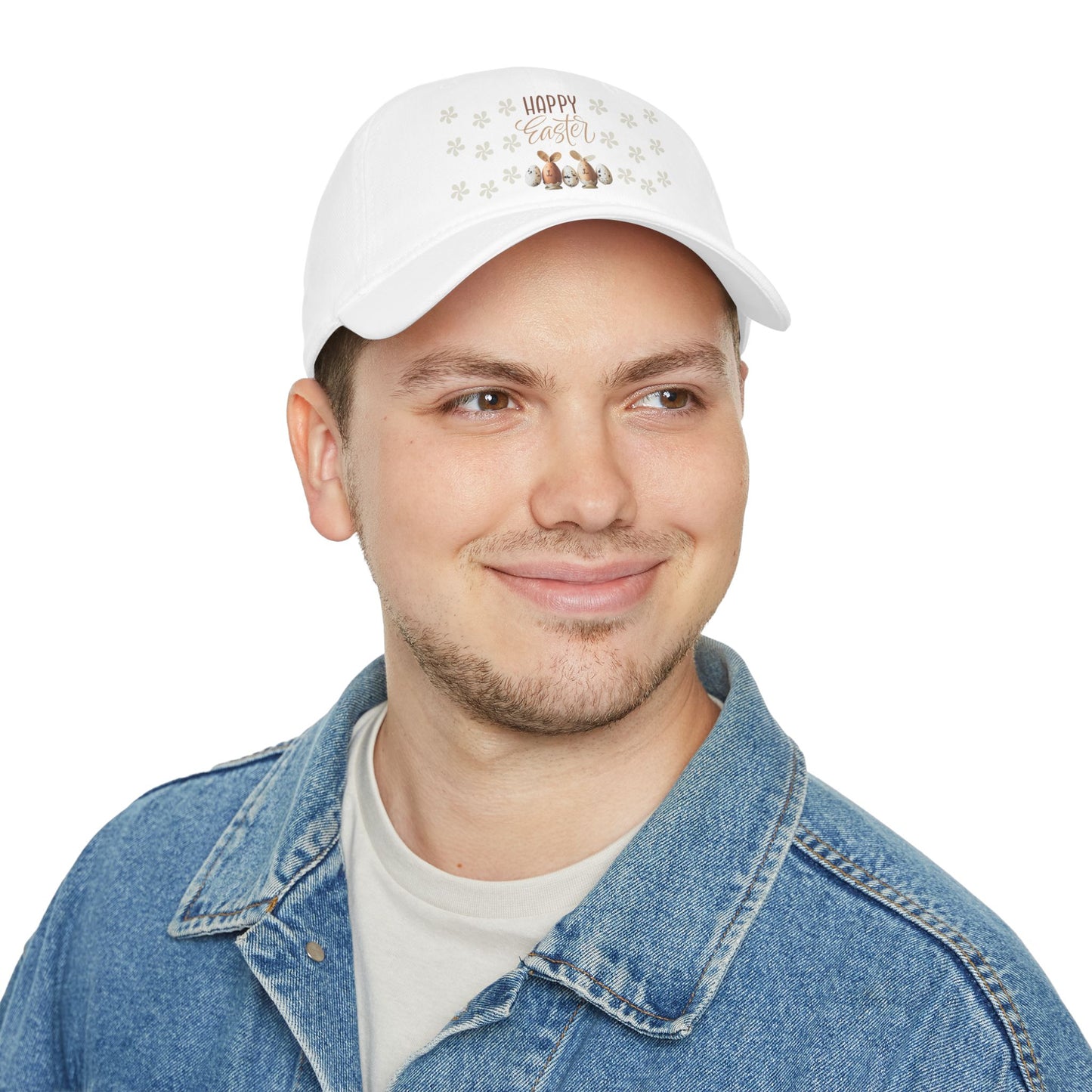Happy Easter Low Profile Baseball Cap - Festive Spring Accessory