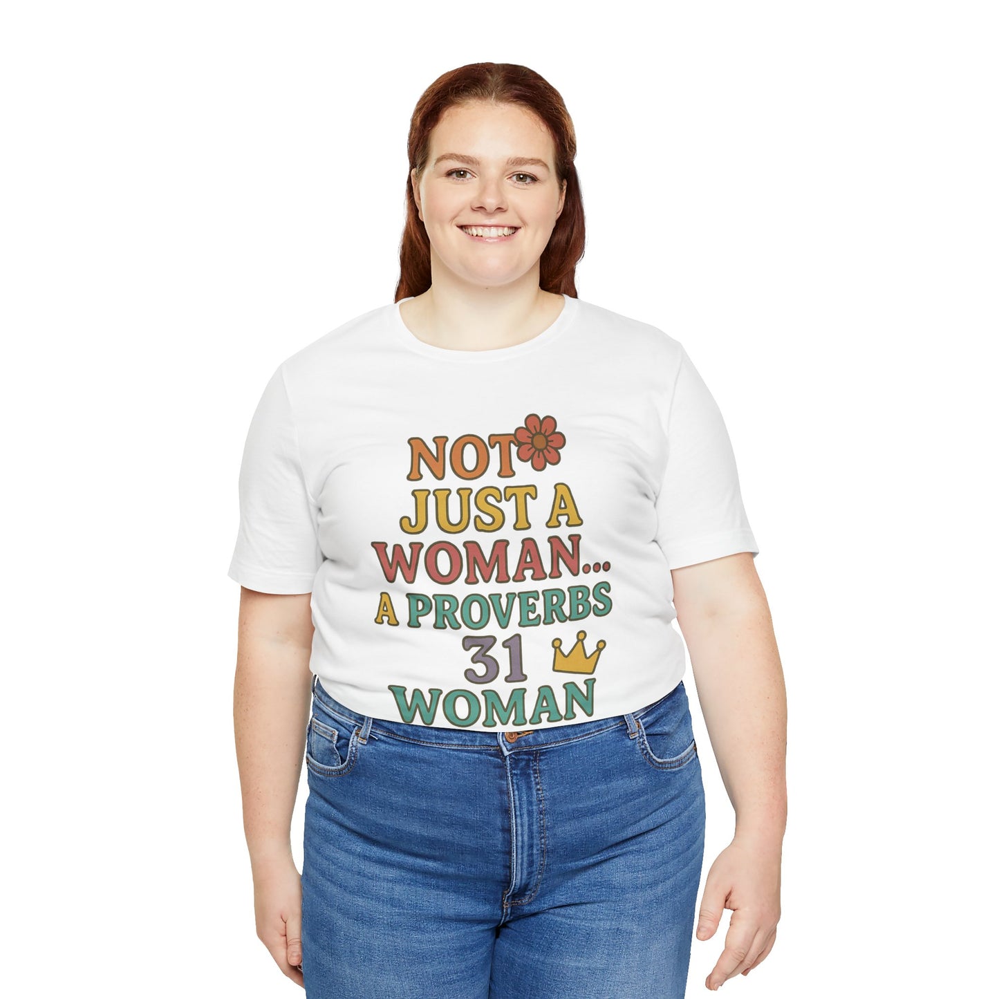 Proverbs 31 Woman Tee, Empowerment Shirt, Faith-Based Gift, Christian Apparel, Inspirational Clothing, Modest Fashion