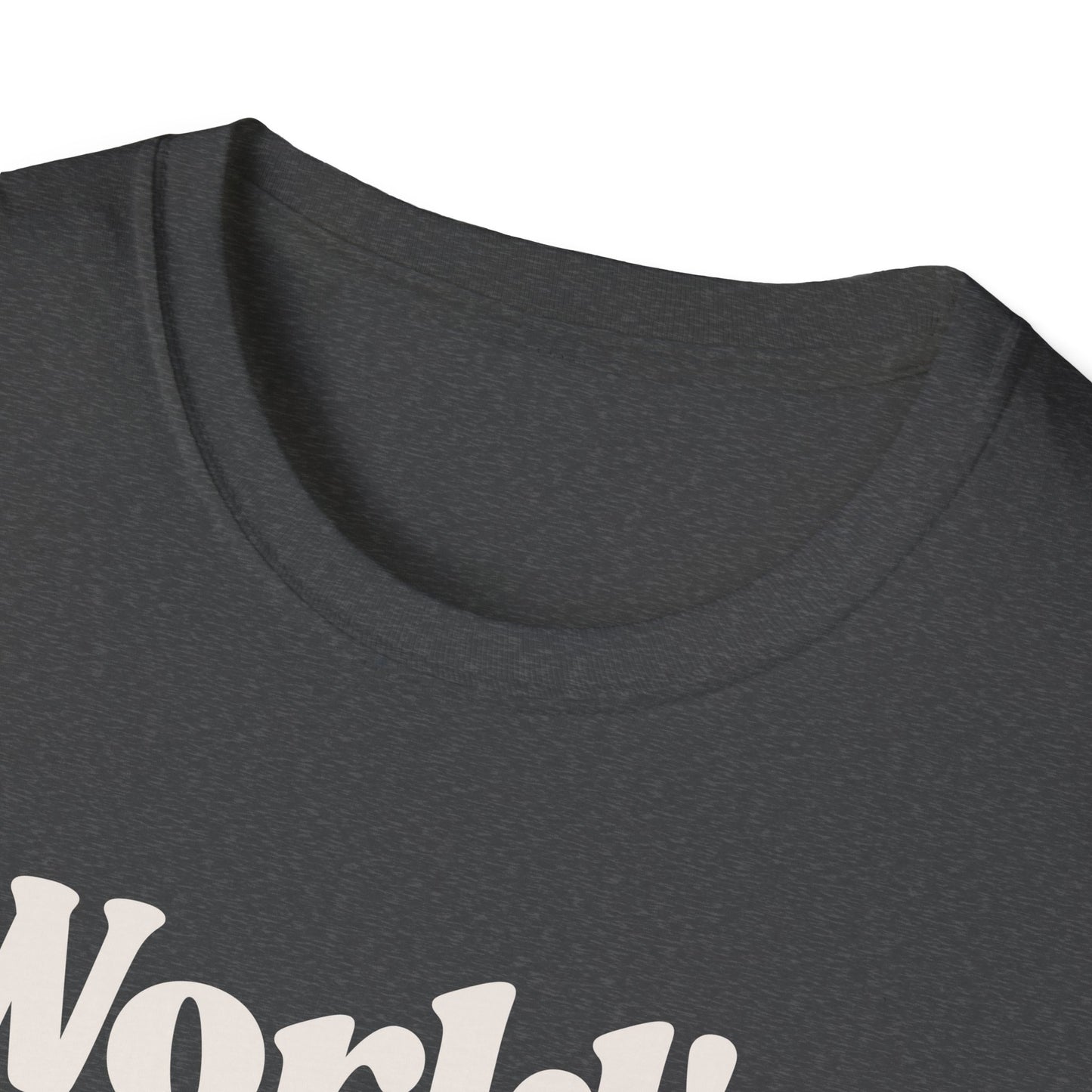 World's Okayest Dad Unisex Softstyle T-Shirt, Father's Day Gift, Casual Dad Tee, Funny Dad T-Shirt, Gift for Him, Dad Humor Shirt