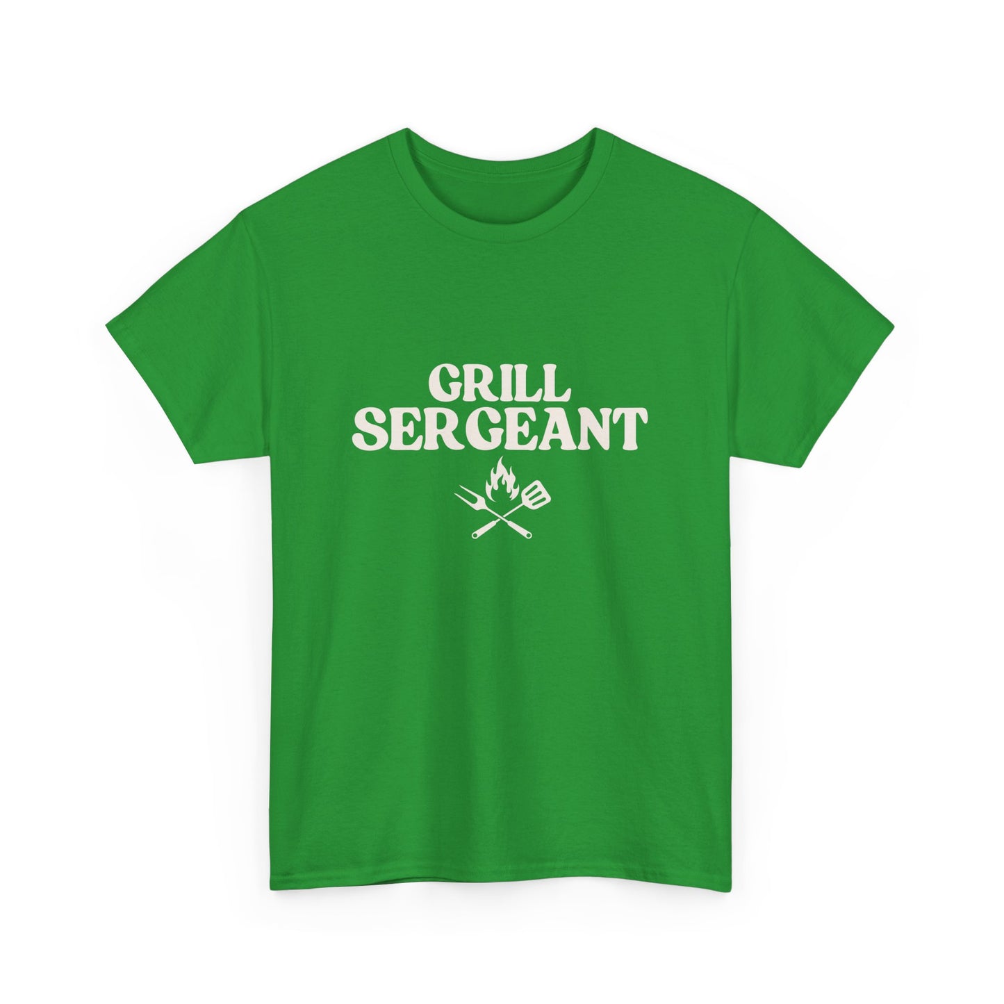 Unisex Cotton Tee - Grill Sergeant, Funny BBQ Shirt, Father's Day Gift, Cookout Apparel, Summer Party Wear, Casual T-Shirt