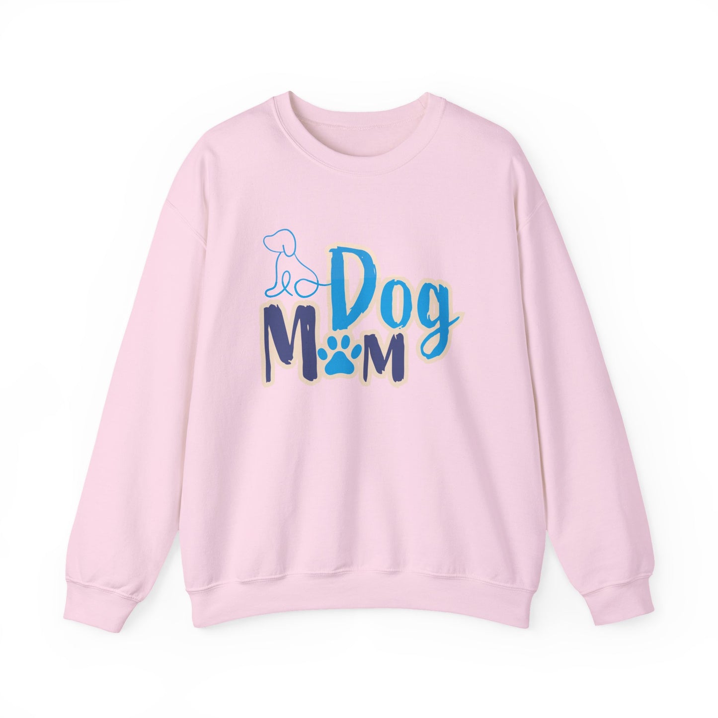 Dog Mom Sweatshirt, Unisex Dog Lover Crewneck, Pet Owner Gift, Cozy Casual Wear, Birthday & Holiday Gift for Dog Lovers
