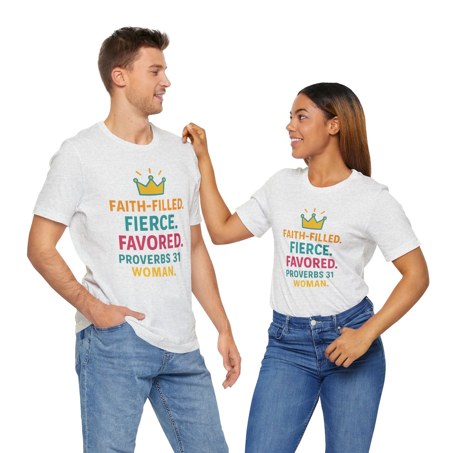 Faith-Filled Proverbs 31 Unisex Tee, Inspirational T-Shirt, Christian Apparel, Faith-Based Gifts, Motivational Top