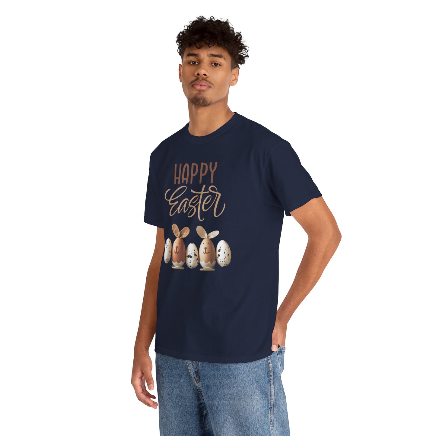 Happy Easter Unisex Heavy Cotton Tee