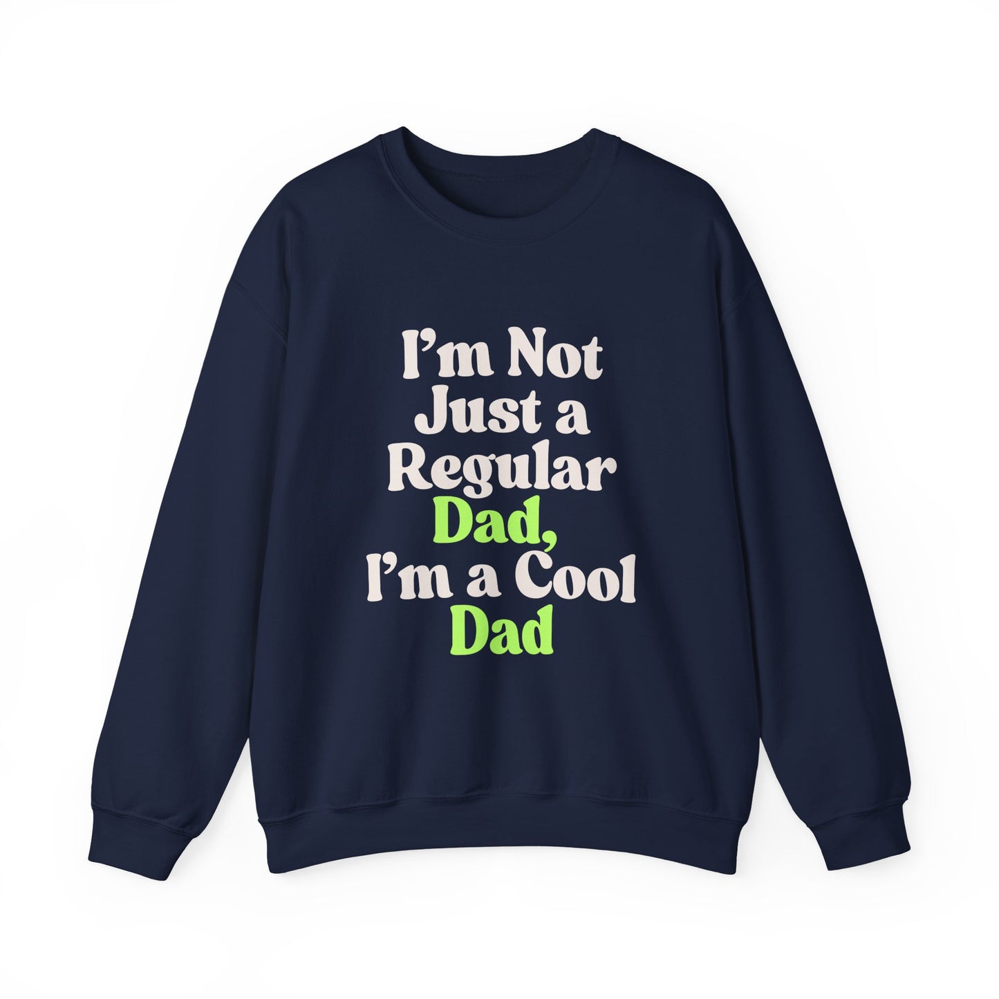 Cool Dad Crewneck Sweatshirt | Unisex Gift for Father's Day, Dad's Birthday, Casual Wear, Funny Gifts for Dads, Relaxed Fit