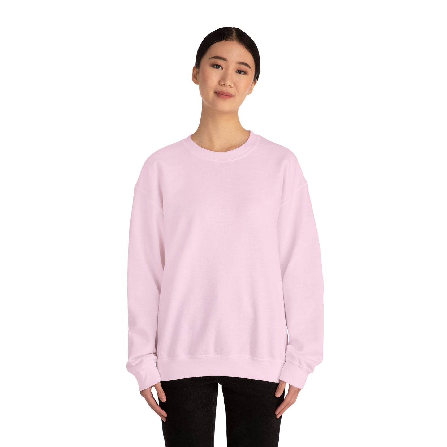 Running Late Is My Cardio Unisex Crewneck Sweatshirt - Cozy Activewear for Fitness Enthusiasts - Back print only