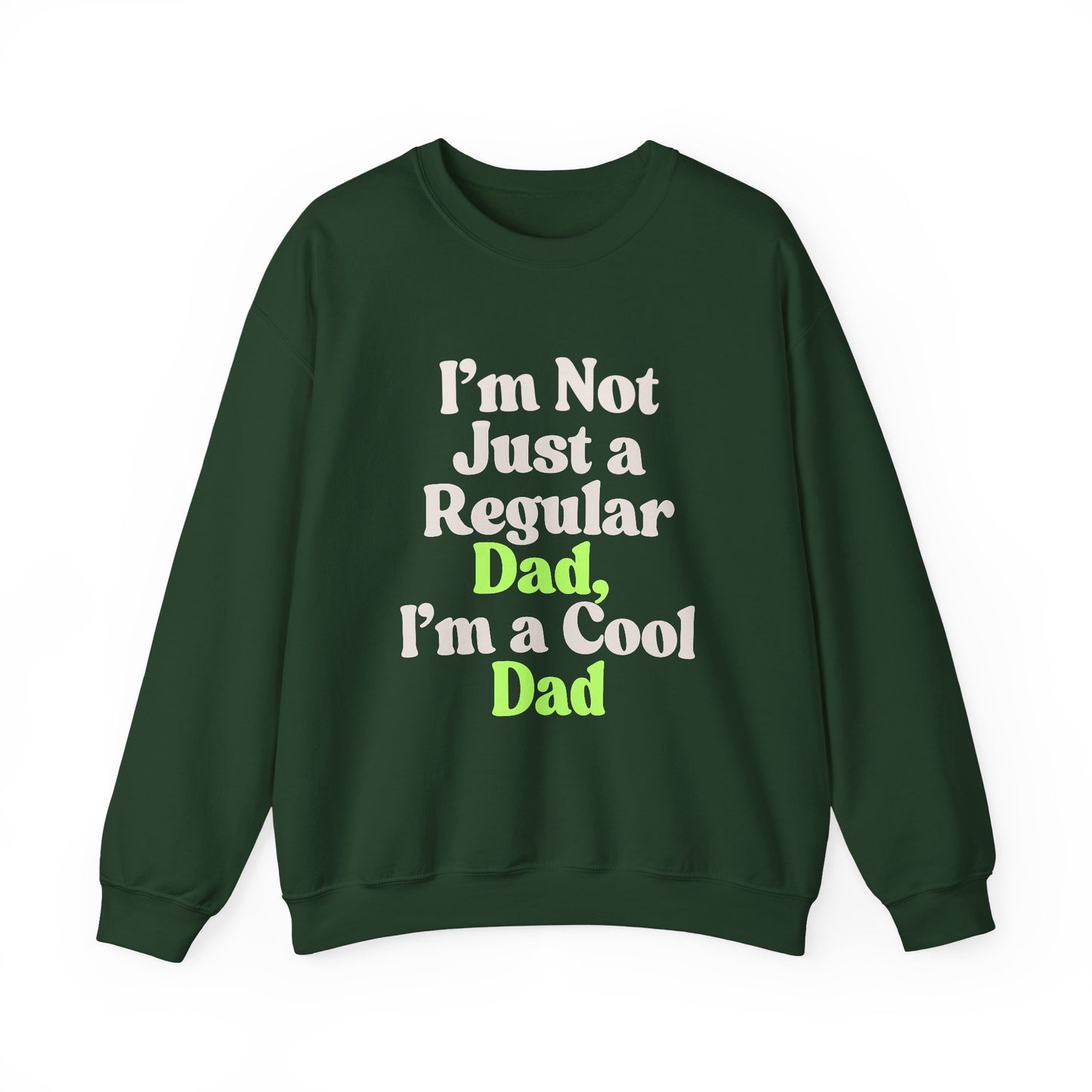 Cool Dad Crewneck Sweatshirt | Unisex Gift for Father's Day, Dad's Birthday, Casual Wear, Funny Gifts for Dads, Relaxed Fit