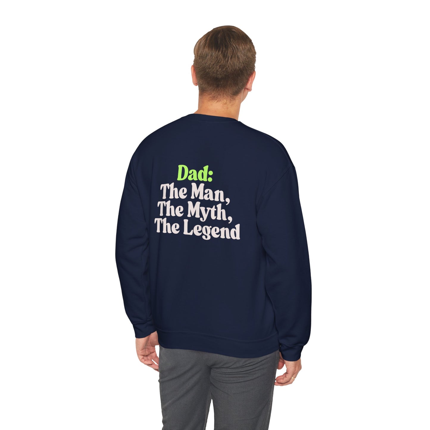 Gift for Dad, Father's Day Apparel, Casual Wear, Dad's Birthday Gift - Print on the back only