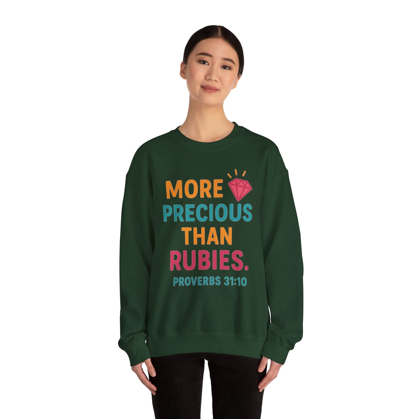 Inspirational Proverbs Sweatshirt | Cozy Crewneck | Gifts for Friends, Bible Verse Apparel, Faith Fashion, Unisex Clothing