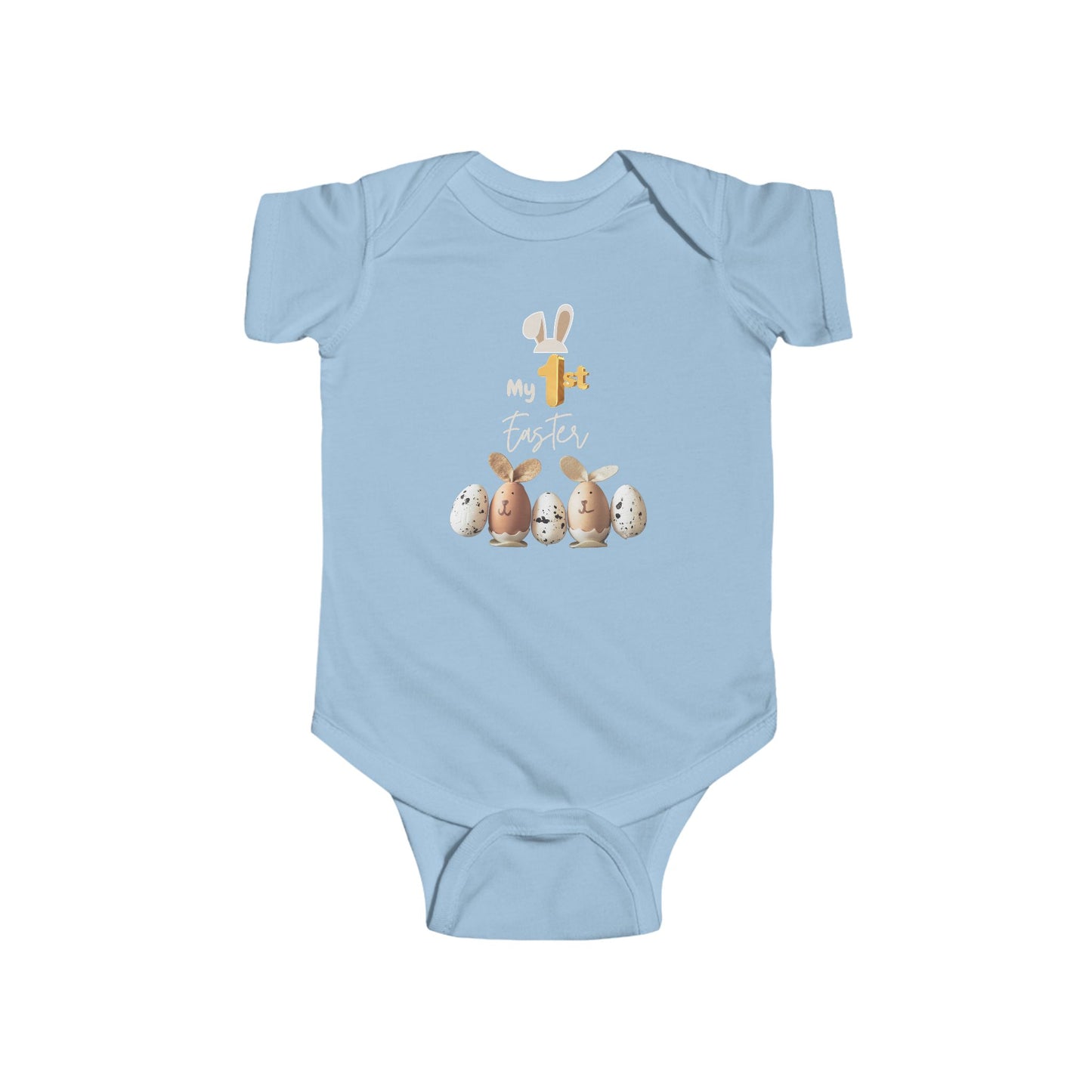 Easter Infant Bodysuit - My 1st Easter Bunny Design