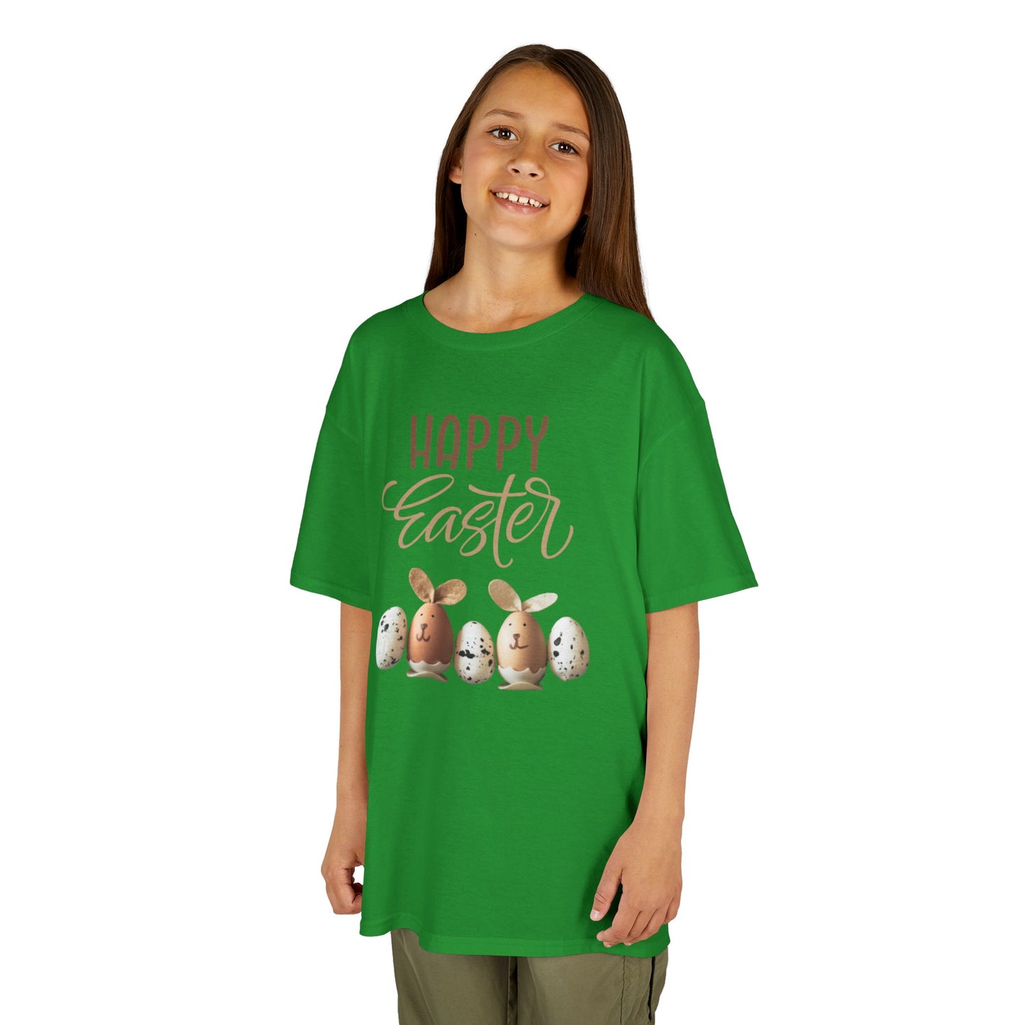 Happy Easter Kids Heavy Cotton Tee