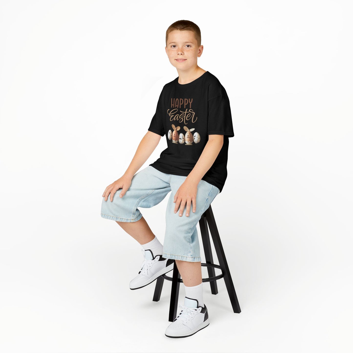 Happy Easter Kids Heavy Cotton Tee